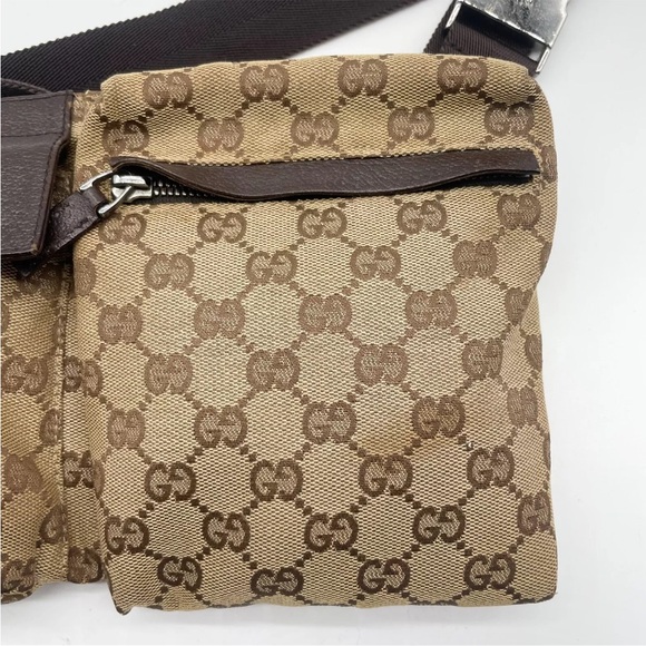 Authenticated Gucci Waist Belt Bum Bag Crossbody Shoulder Bag Carryall Tote - Picture 5 of 15